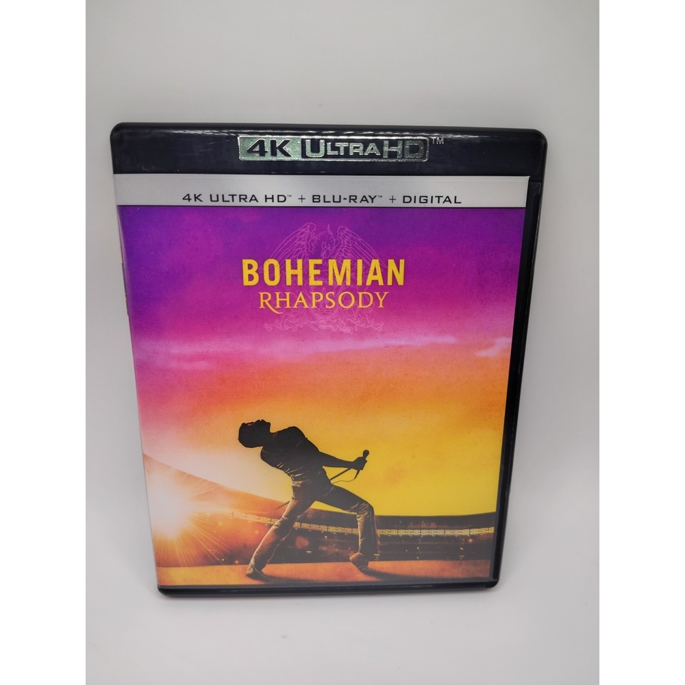 Bohemian Rhapsody 4K Ultra HD Blu-ray 2017 Queen Freddie Mercury